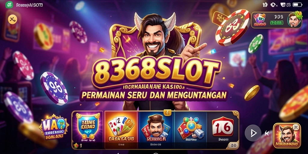 Screenshot gameplay 8368SLOT dengan slot yang menarik dan interaktif.