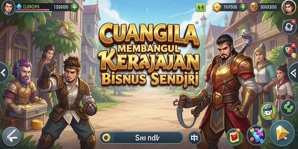 Tangkapan layar utama CUANGILA menampilkan gameplay yang dinamis dan menarik.