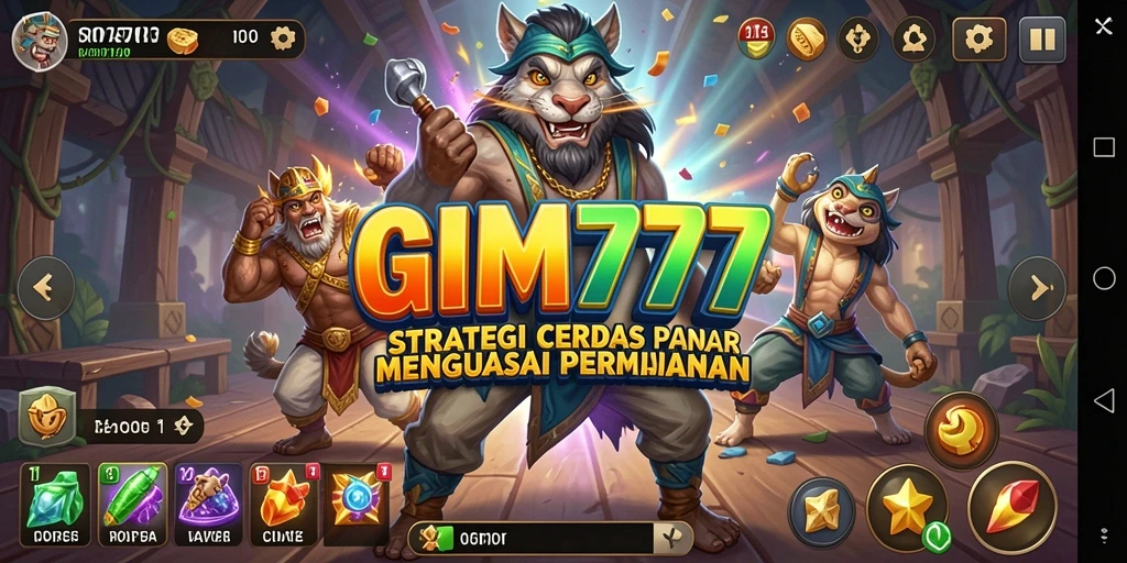 Tangkapan layar GIM777 saat pertarungan strategi yang mendebarkan.