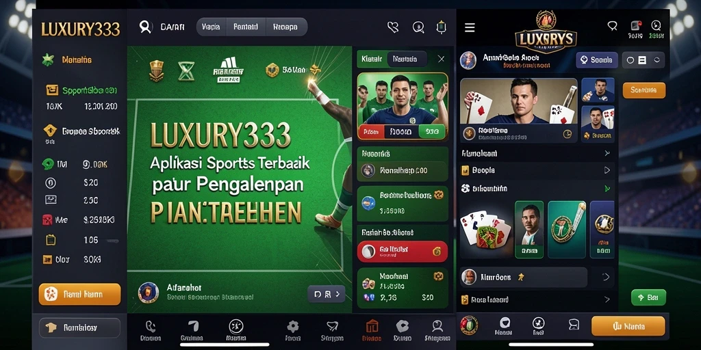 Tampilan screenshot gameplay LUXURY333 di aplikasi Sportsbook.