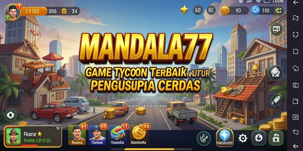 Tangkapan layar MANDALA77 menampilkan suasana bisnis yang dinamis.