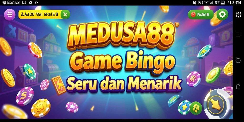 Tampilan gameplay Bingo di MEDUSA88 yang menarik dan interaktif.