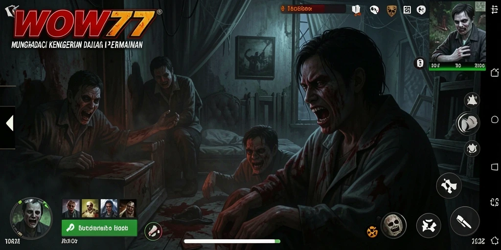 Gameplay menegangkan dalam WOW77 yang penuh kengerian.